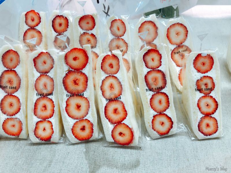 長崎グルメ】ローカルスーパーで販売している「萌え断フルーツサンド