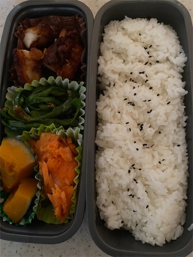 鶏むね肉のざんぎ弁当 バームクーヘンの簡単お料理日記