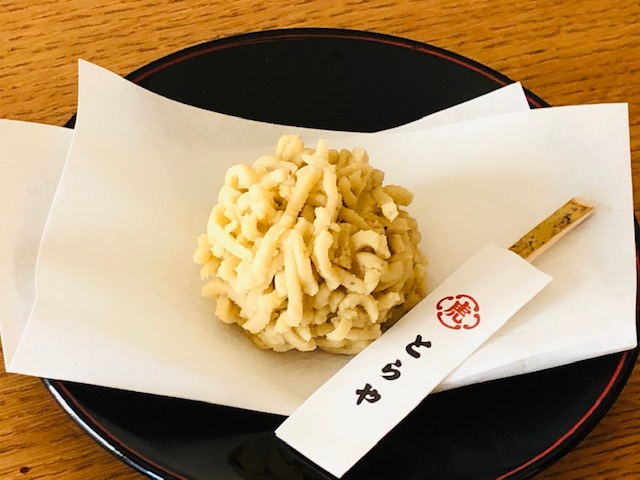 とらや　栗粉餅