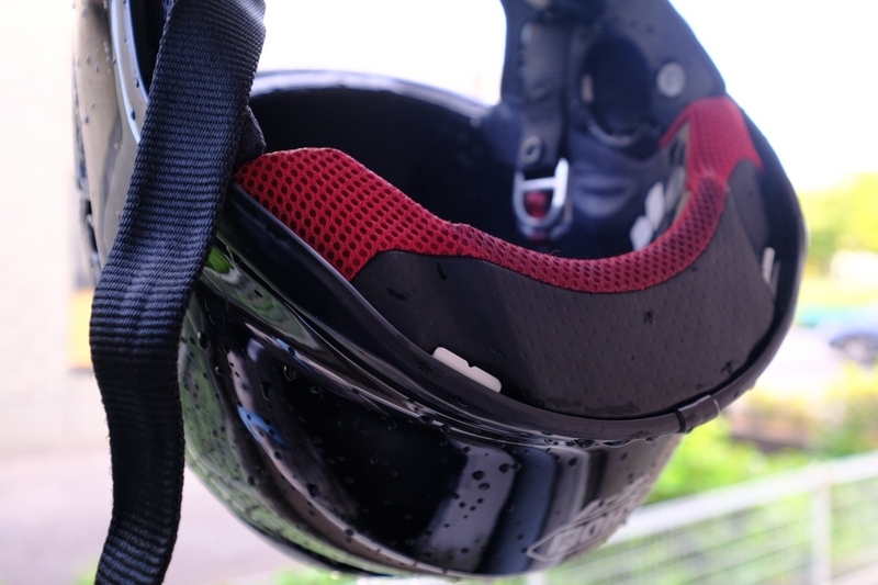 SHOEI Z7 マットブラック SENA30K セット 配線 裏通し SHOEI Z-7 ～2回目の内装交換～ - 空いてる道を走りたい