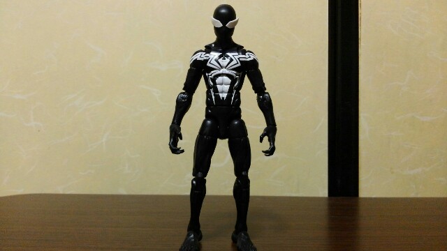 マーベルレジェンド　シンビオートスパイダーマン　キングピンボーナス顔パーツ付き マーベルレジェンド キングピンシリーズ シンビオート
