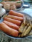  2013年10月27日、持寄りランチ。春巻とお芋の素揚げ。