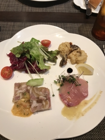 2018/07/28、京都「ルナールブルー」のランチ