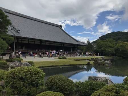 2018/07/29、京都。嵐山、天龍寺