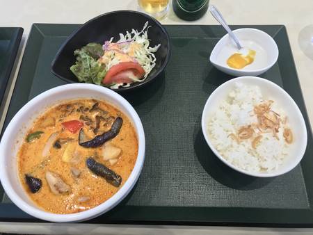 2019/09/08、大阪。民族博物館にてランチ