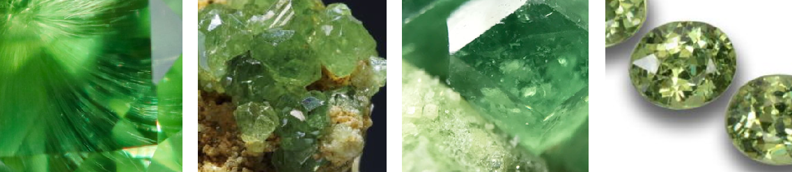デマントイドガーネット／Demantoid Garnet 翆柘榴石（すい