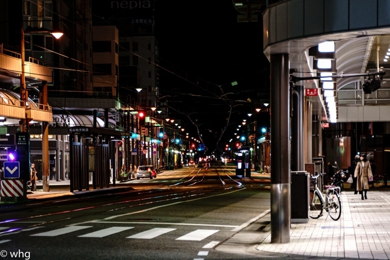 西町電停界隈・・