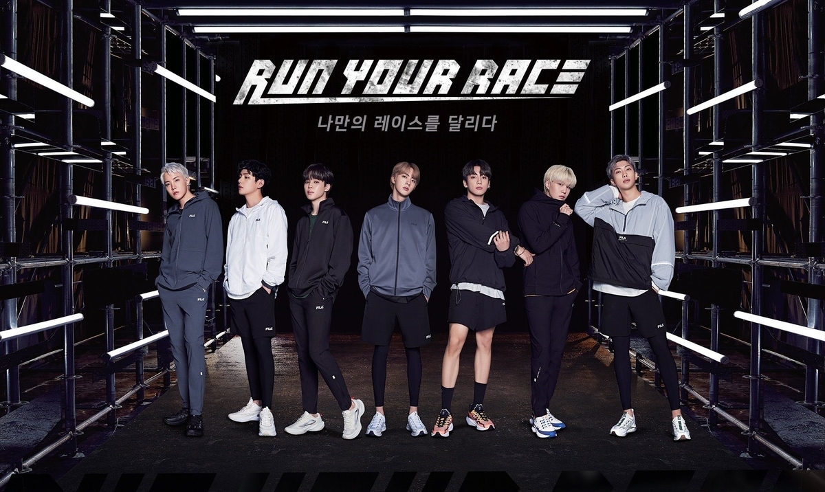 BTS x FILAブランケット　ソウルコンスローガン&amp;リストバンドセット BTS x FILAブランケット ソウルコンスローガン&リストバンドセット