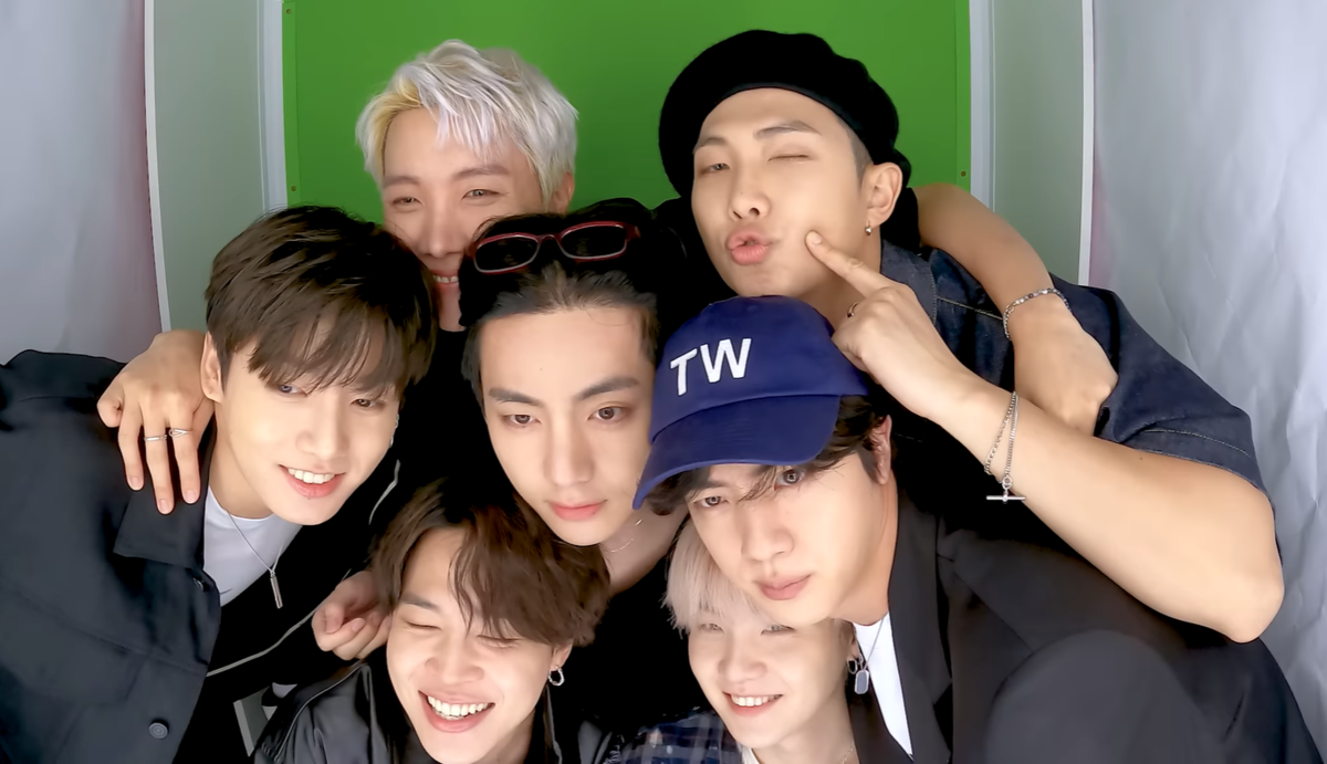 BTS / Us, Ourselves, and BTS 'We' ​Photoshoot Sketch - Happy