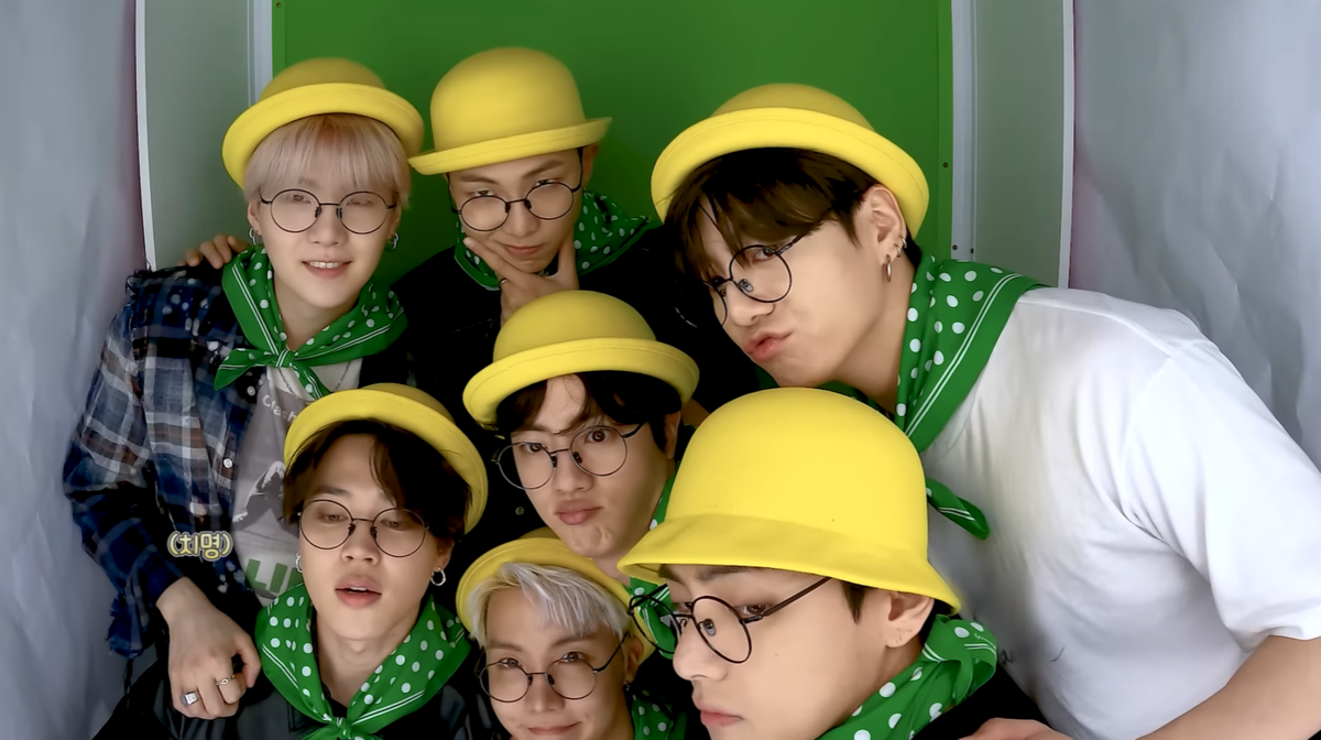 BTS / Us, Ourselves, and BTS 'We' ​Photoshoot Sketch - Happy