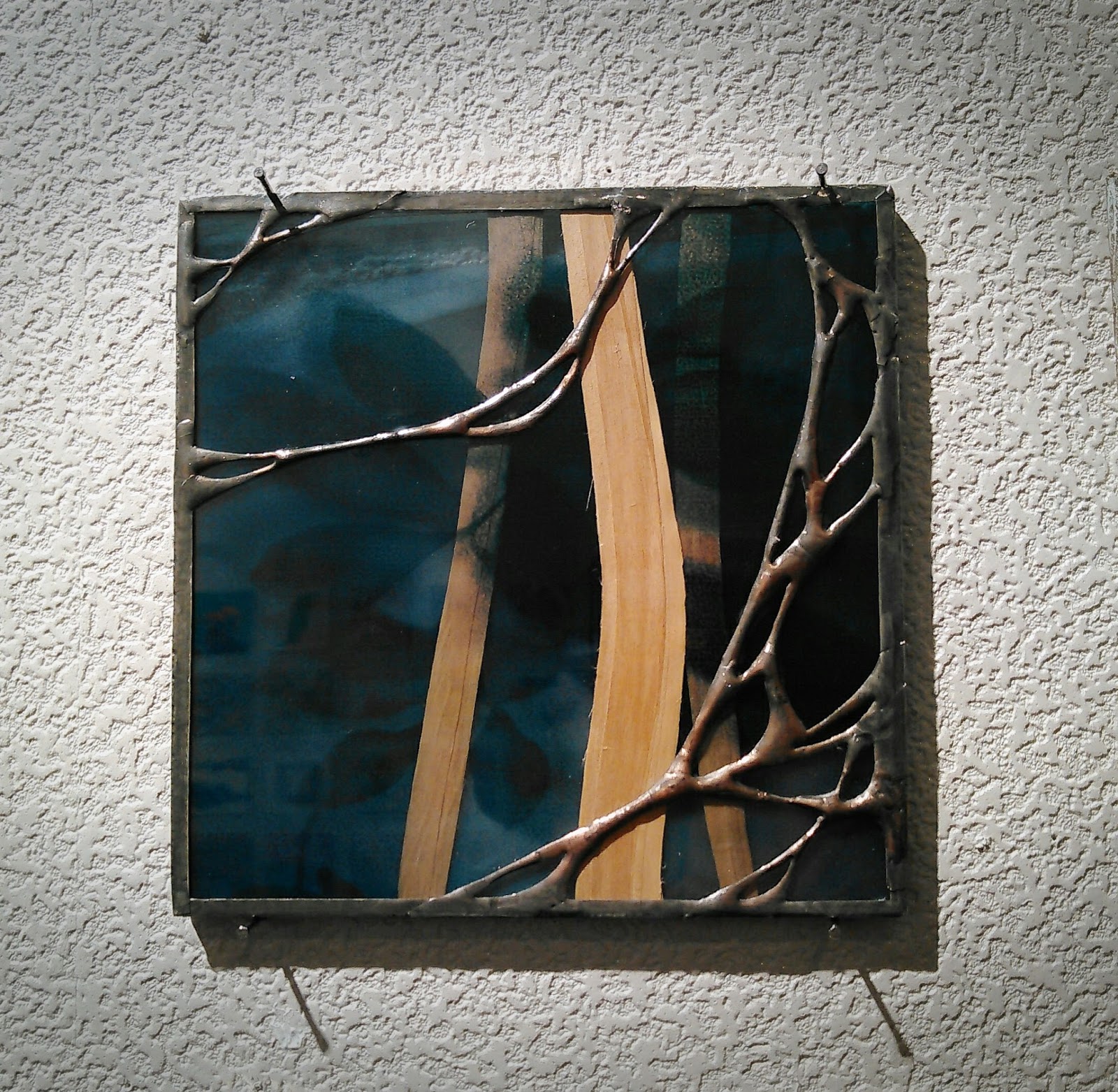 13  W12×D2×H12cm/ガラス・木・鏡