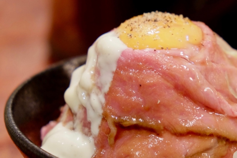 ローストビーフ丼 ローストビーフ大野