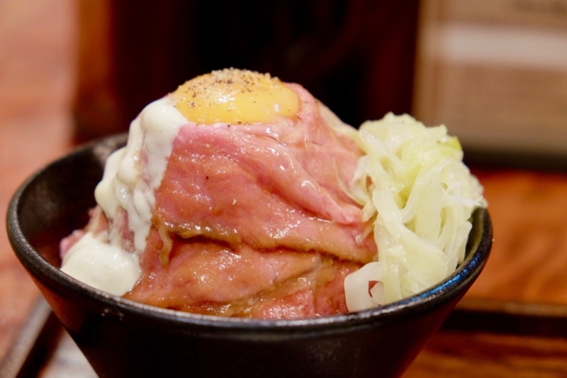 ローストビーフ丼 ローストビーフ大野