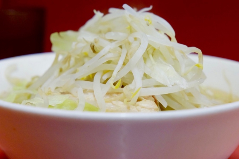 ラーメン二郎 麺少なめ 野菜少なめ