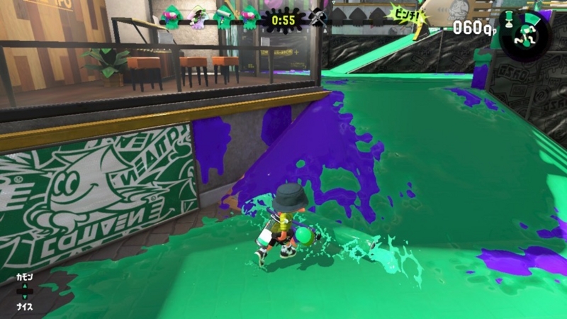 スプラトゥーン2 先行試射会 スプラローラー