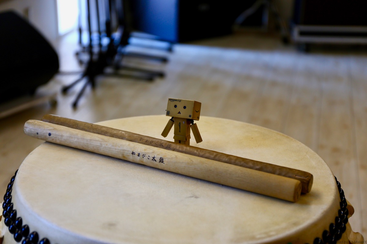 和太鼓とバチとダンボーと 和太鼓とバチとダンボーと