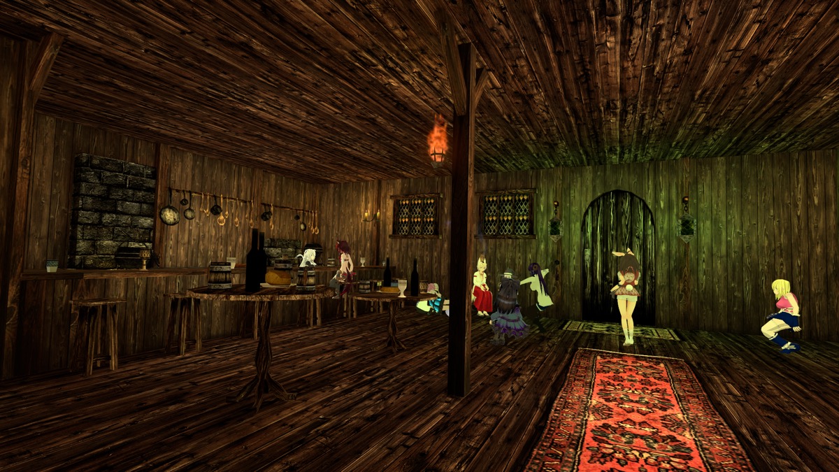 VRChatのワールド「Fantasy Shukai jou」 VRChatのワールド「Fantasy Shukai jou」