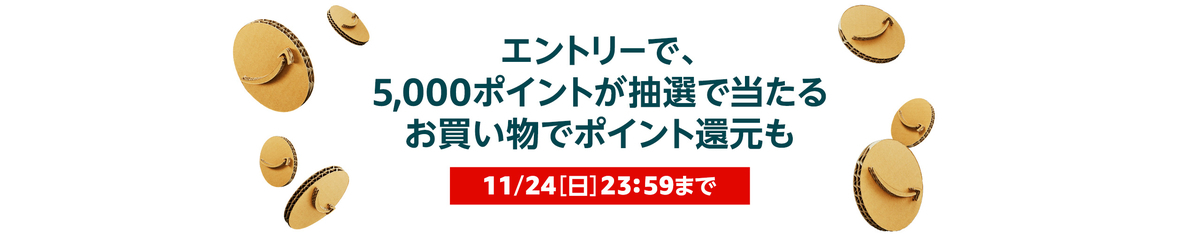 2019ブラックフライデーAmazonポイントキャンペーン