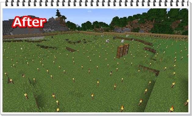 マインクラフト 59 村を発展させる方法は まず敷地の確保 オロオロktのマイクラブログ