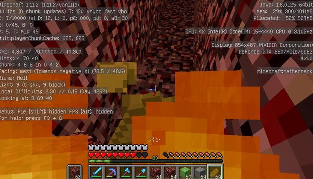 マインクラフト 98 ネザー経由で村に帰ろうとしたら オロオロktのマイクラブログ