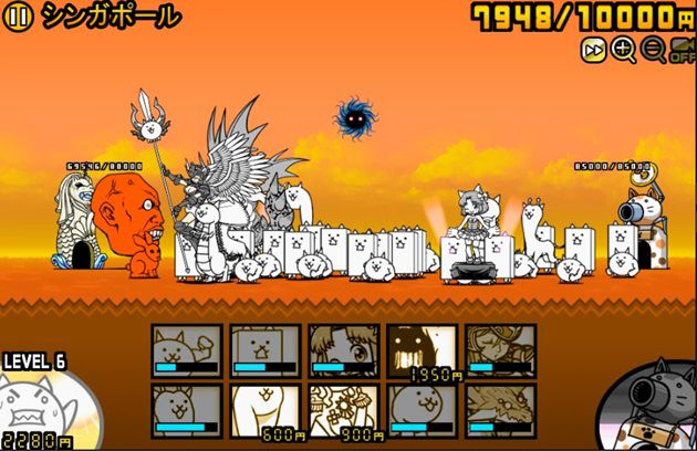 にゃんこ大戦争 未来編 第１章 カンボジア シンガポールまで無課金攻略 33 イチから始める にゃんこ大戦争攻略ブログ