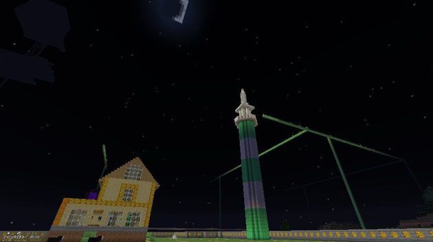 目印になる巨大な建築