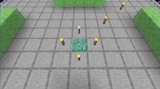 待機場所の中心