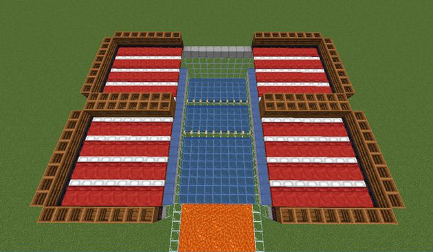 コンポスター設置後の全体の様子