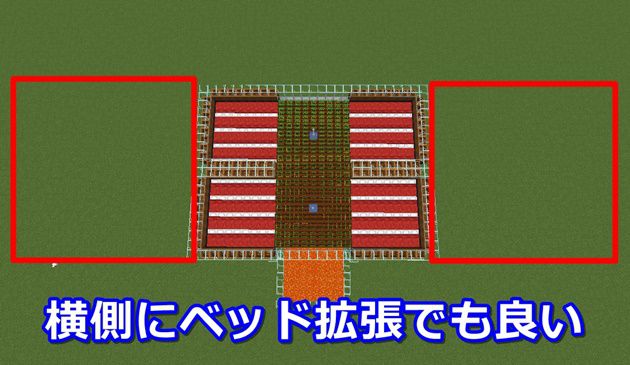 横方向に拡張する場合