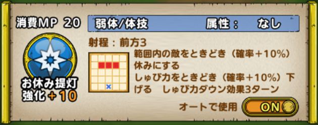 お休み提灯の性能