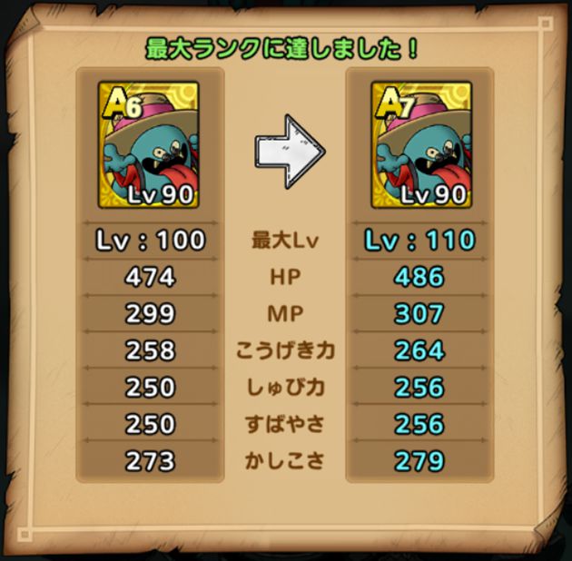 ヤタイゴーストはランク7