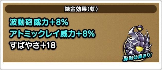 菊一文字の錬金効果