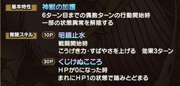 キングスペーディオの基本特性と覚醒スキル