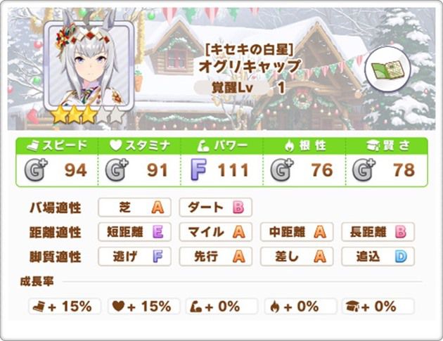 クリスマスオグリ