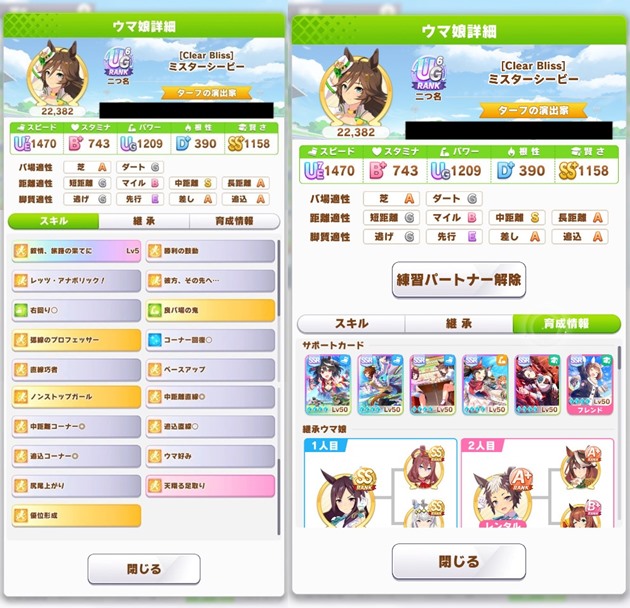 ピスケス杯用のミスターシービー