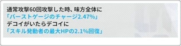 SSRライのスキル1の詳細
