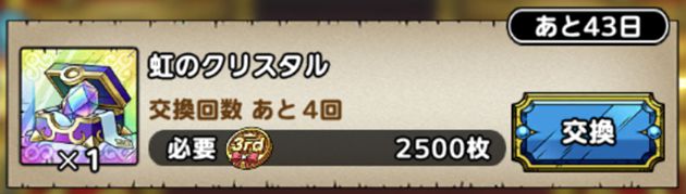 3周年記念メダルおすすめ:6位
