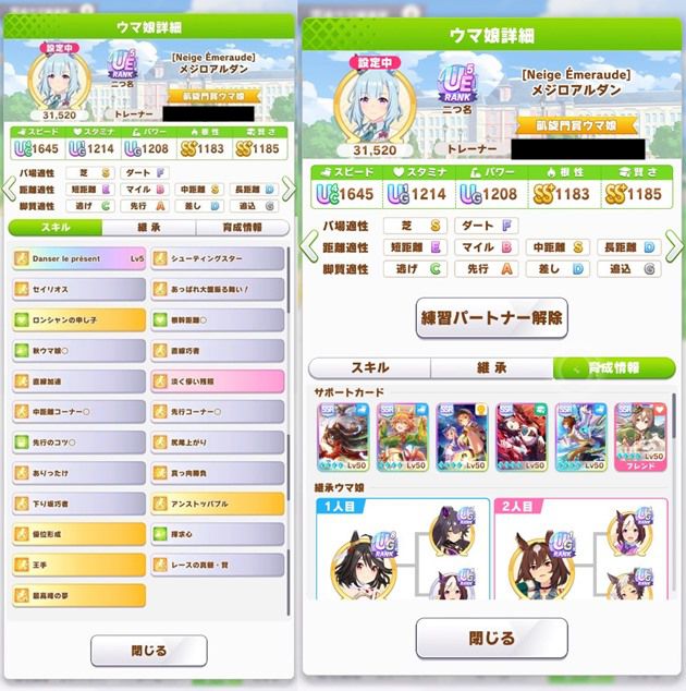 凱旋門賞チャンミ最強ウマ娘：第6位