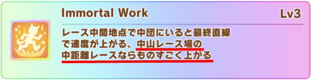 シンボリクリスエスの固有スキルの継承効果