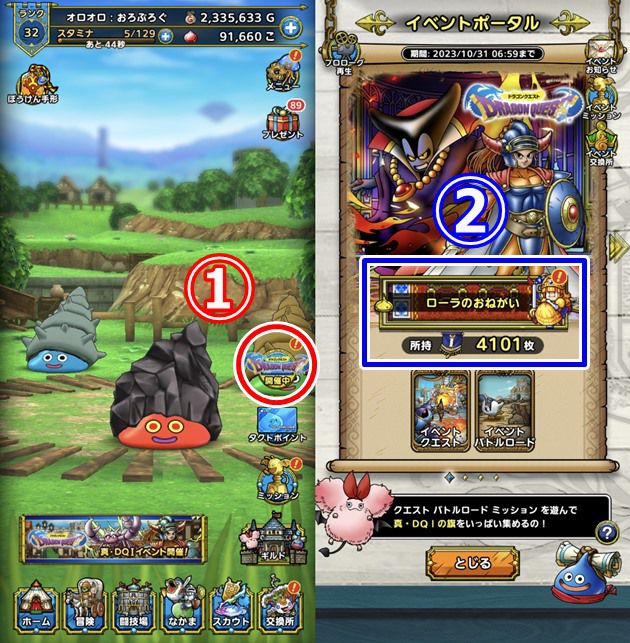 ローラのお願いの場所