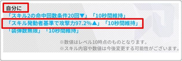 ロリホワのバーストスキルの効果2