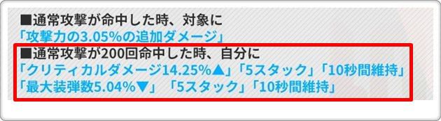 モダニアのスキル1の2つ目