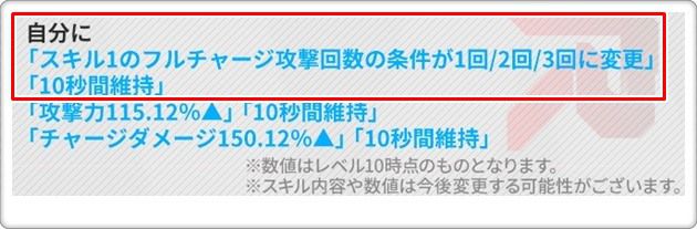 黒紅蓮のBSスキルの効果1