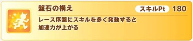ミホノブルボンの金スキル