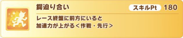 ケイエスミラクル金スキル