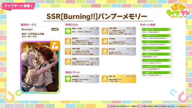 配布SSRバンブーメモリー（パワー）の性能