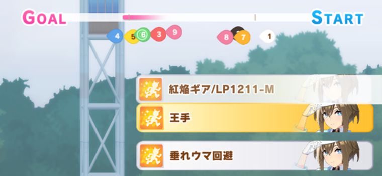 垂れウマ回避が有効発動