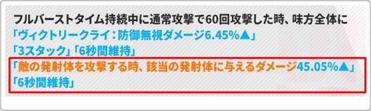 クレイのスキル1の詳細