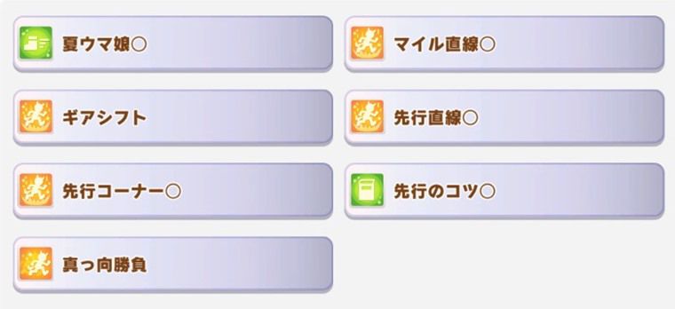 SSRチヨノオー（配布）