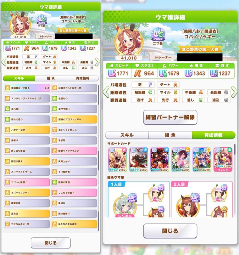 コパノリッキー（逃げ）